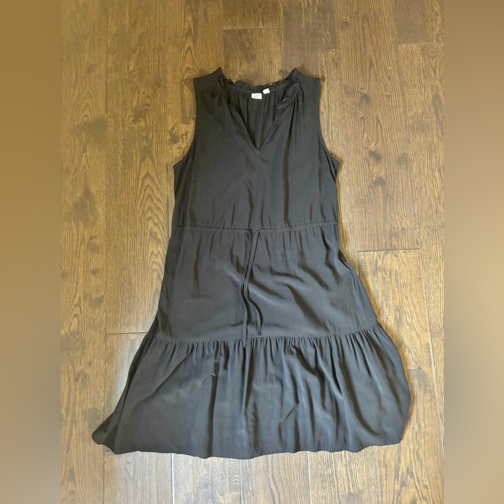 Gap Sleeveless Splitneck Mini Dress Women’s‎ Size Medium - Picture 2 of 3